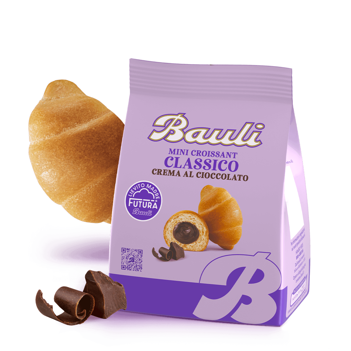 Mini Croissants with Chocolate Cream | Bauli